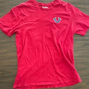 Red True Religion Tee shirt size Large